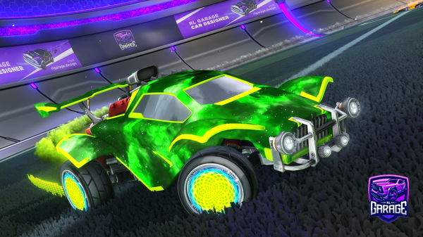 A Rocket League car design from Phoenixfaze98