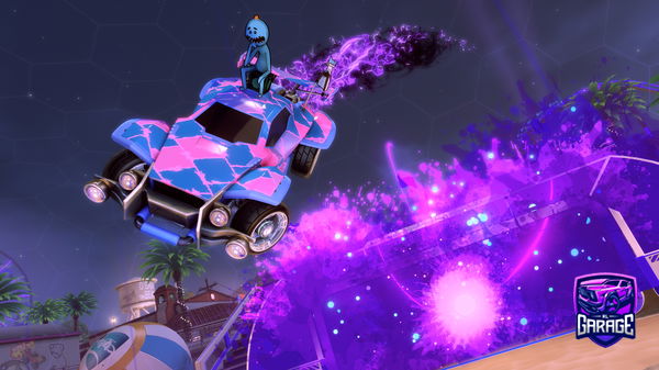 A Rocket League car design from Jbabe