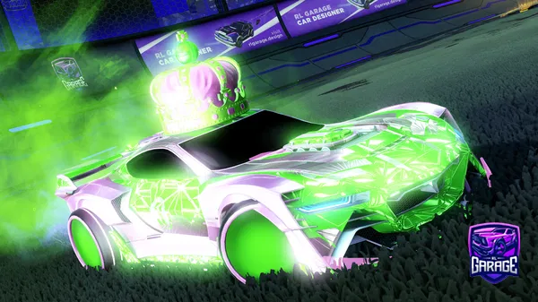 A Rocket League car design from YS-AeroAlpha