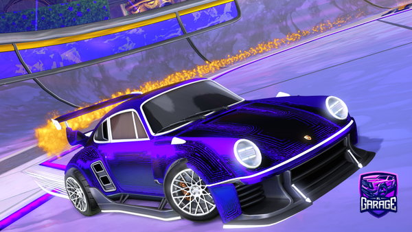 A Rocket League car design from Marioawsome15