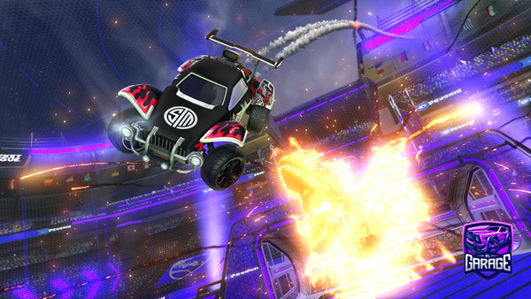 A Rocket League car design from El_Replay