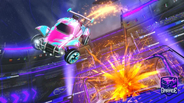 A Rocket League car design from PCH8166