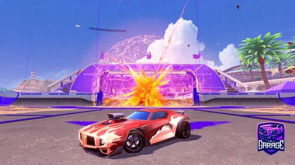 A Rocket League car design from ATVM2005