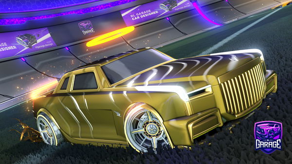 A Rocket League car design from RULEDBYCAYTA005