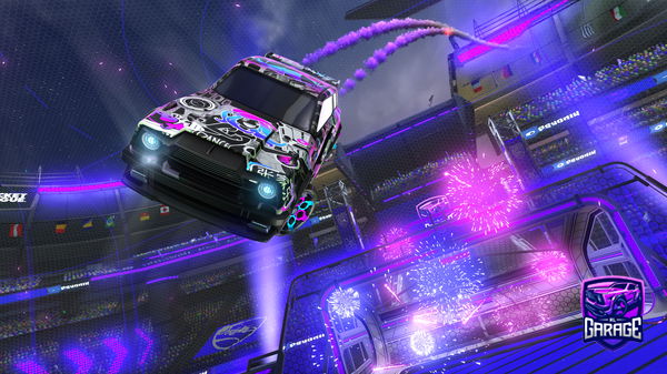 A Rocket League car design from cryspzz