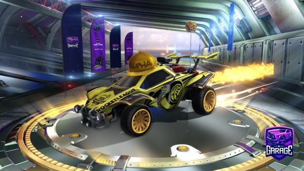 A Rocket League car design from JackDom
