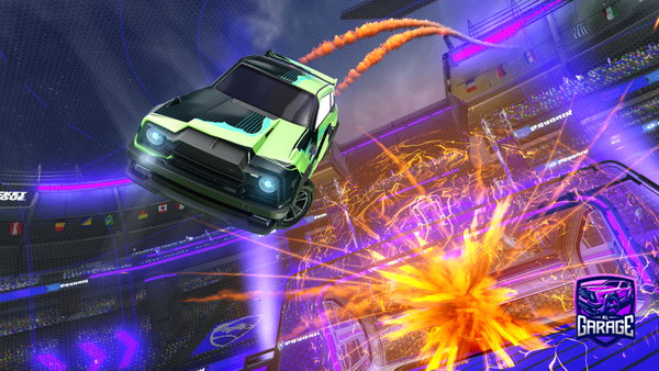 A Rocket League car design from sa3ud76
