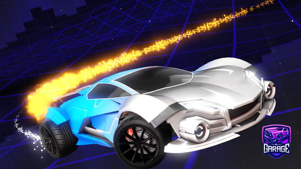 A Rocket League car design from leoshredz