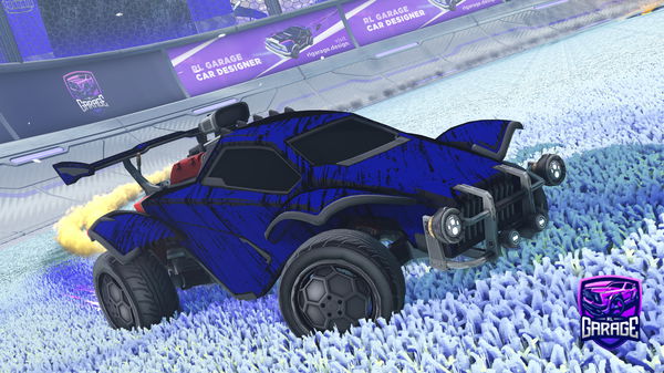 A Rocket League car design from IAmCooked999