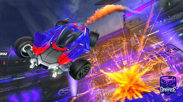 A Rocket League car design from SnowSheild