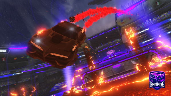 A Rocket League car design from roach138