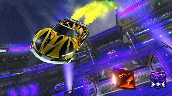 A Rocket League car design from Disd112392