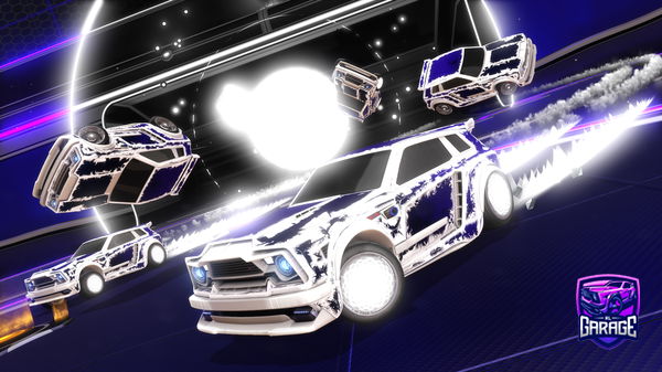 A Rocket League car design from Harrybaseball33