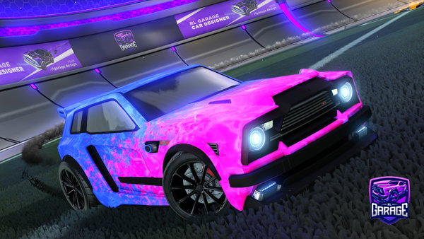 A Rocket League car design from RyZeRandy