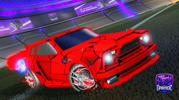 A Rocket League car design from Doopnoscope