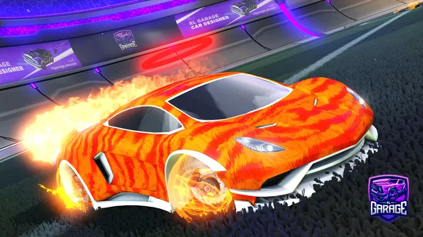 A Rocket League car design from VenaticTech8