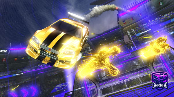 A Rocket League car design from bjsnxjd