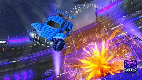 A Rocket League car design from Shooteo2313