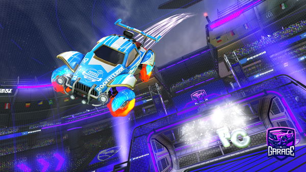 A Rocket League car design from AsserSherif