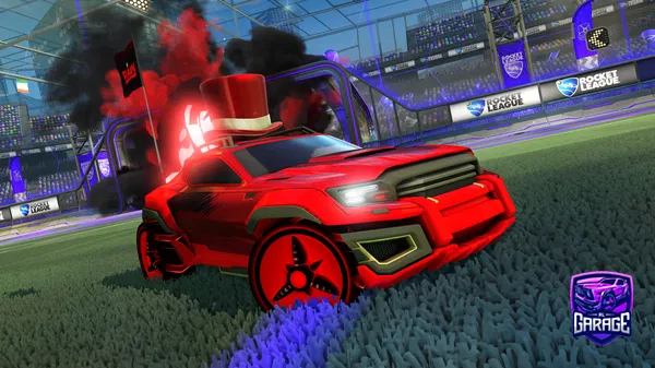 A Rocket League car design from Darker468