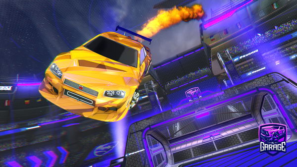 A Rocket League car design from Halfpace_Gaming