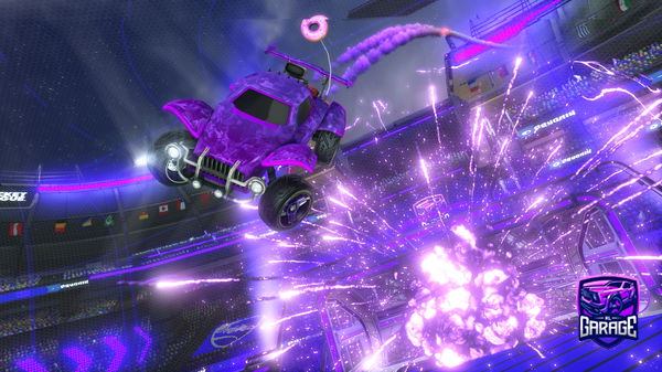 A Rocket League car design from SVGROYALE