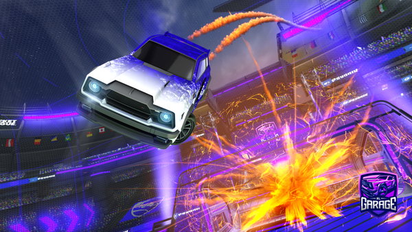 A Rocket League car design from ThetheuZ0