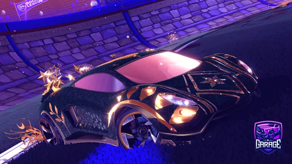 A Rocket League car design from abspielen