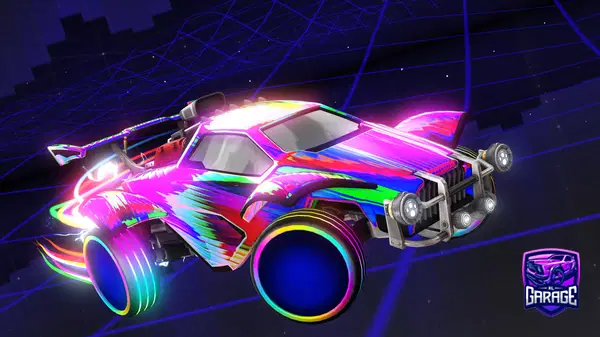 A Rocket League car design from Leon82Li