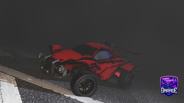 A Rocket League car design from Kuriako