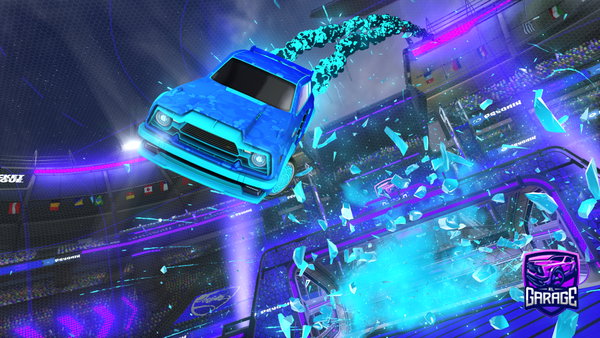 A Rocket League car design from Fajar