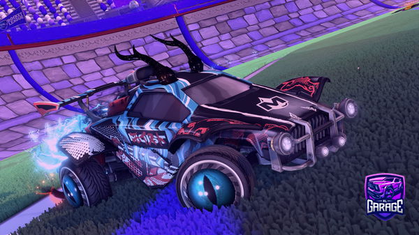 A Rocket League car design from XudiBTB2