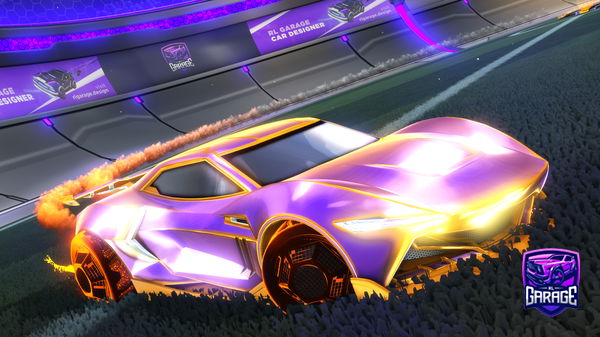 A Rocket League car design from BudBus