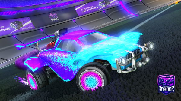 A Rocket League car design from Le_B0sS