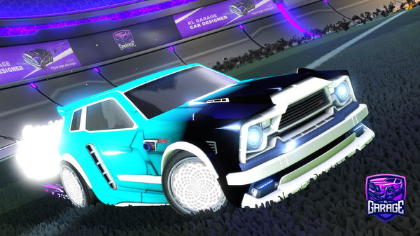 A Rocket League car design from GhungeshJay