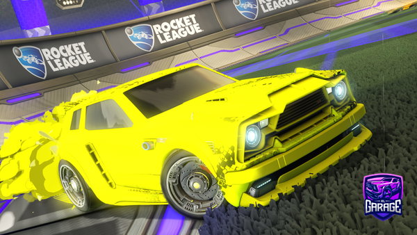 A Rocket League car design from slowM0