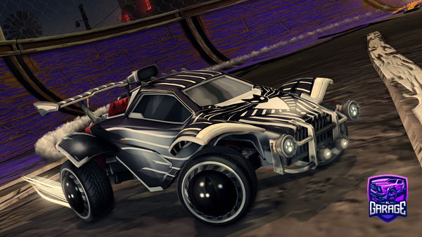 A Rocket League car design from Deceno