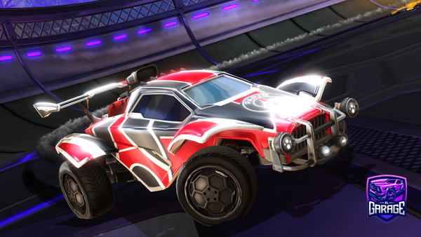 A Rocket League car design from ninjadog