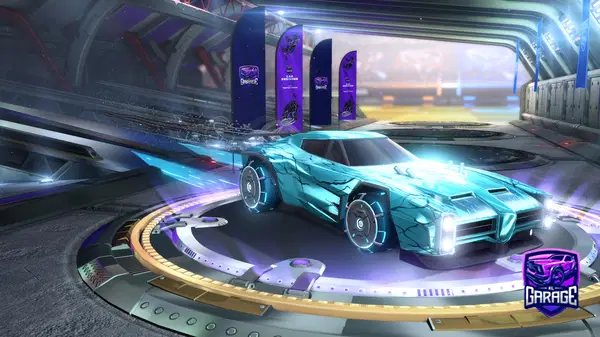 A Rocket League car design from PSNfishboy2373