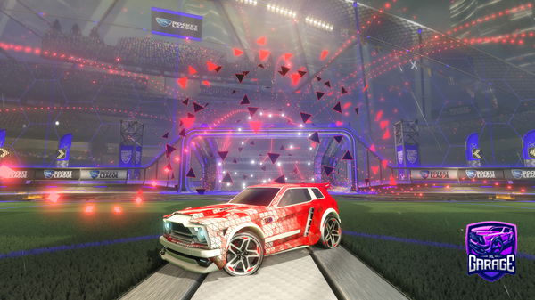 A Rocket League car design from TheJWest