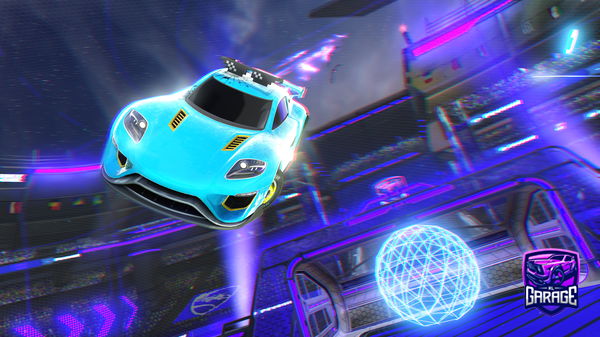 A Rocket League car design from NissanSkyline10