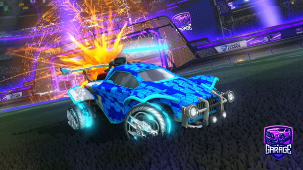 A Rocket League car design from JoeWd29