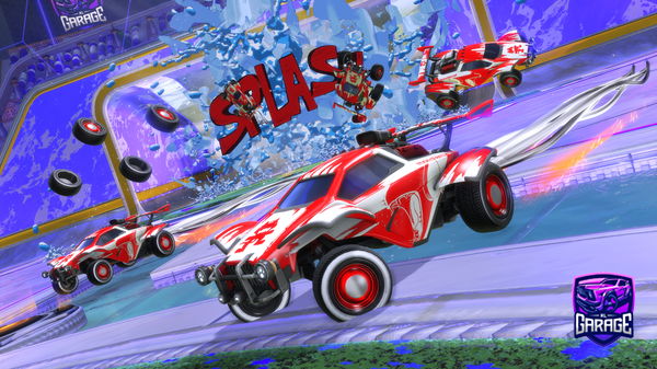 A Rocket League car design from KFWes