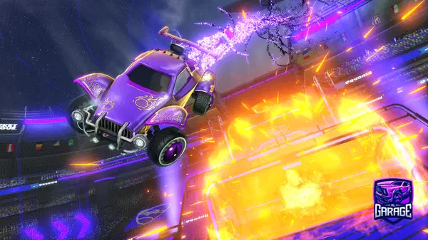 A Rocket League car design from OO0RI