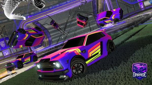 A Rocket League car design from MiisterK47