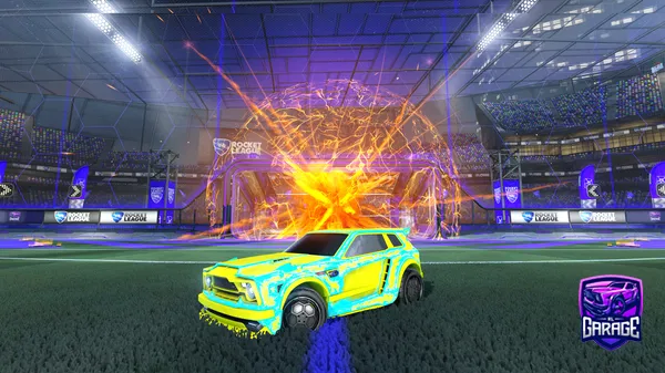 A Rocket League car design from Firehog164