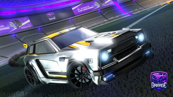 A Rocket League car design from Mikakwmp