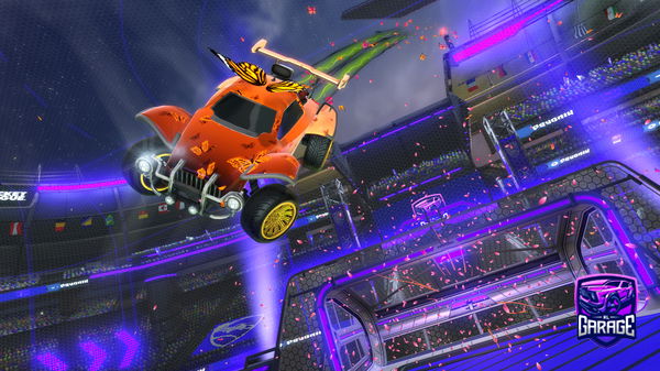 A Rocket League car design from Catharticcup