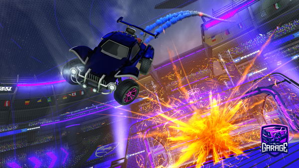 A Rocket League car design from Muichiro_