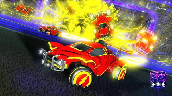 A Rocket League car design from Yuhlane